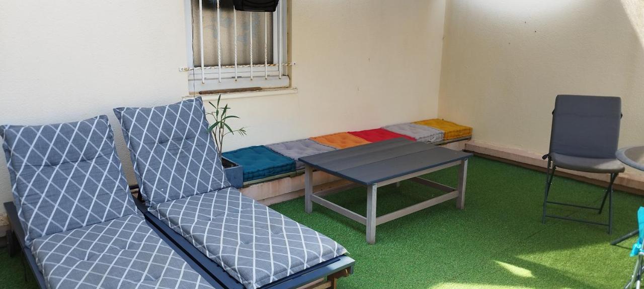 Joli Appartement Avec Grande Et Belle Terrasse, Au Pied De La Plage Du Grazel! Gruissan Ngoại thất bức ảnh